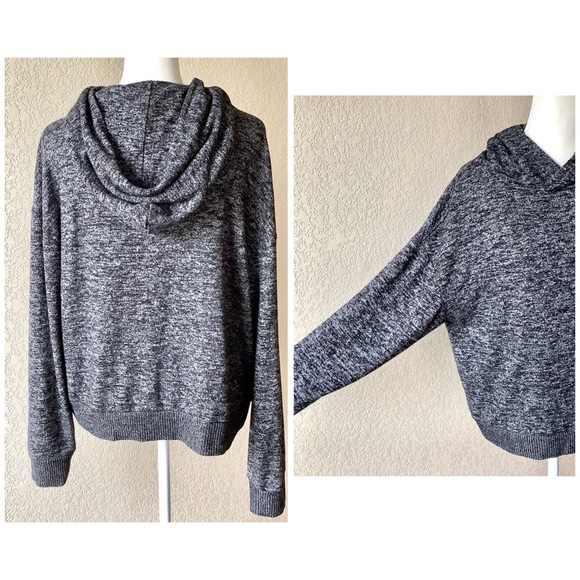 Gap Grey Extra Soft Pullover Hoodie - Picture 3 of 4